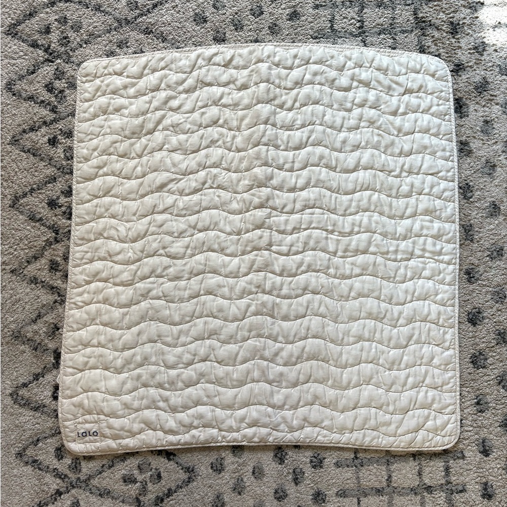 Lalo Cream Quilted Baby Play Mat